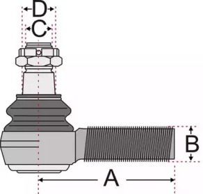 Шарнир JURATEK JSS2410A