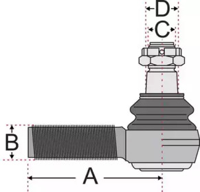 Шарнир JURATEK JSS2803A