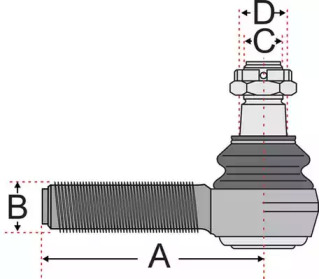 Шарнир JURATEK JSS2417A