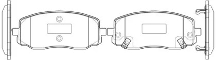 Комплект тормозных колодок FIT FP0002