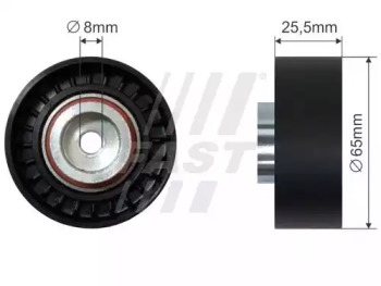 Ролик FAST FT44537