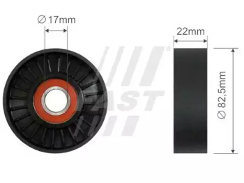 Ролик FAST FT44573