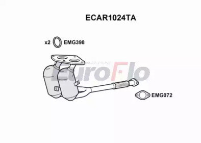 Катализатор EuroFlo ECAR1024TA