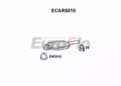 Катализатор EuroFlo ECAR5010