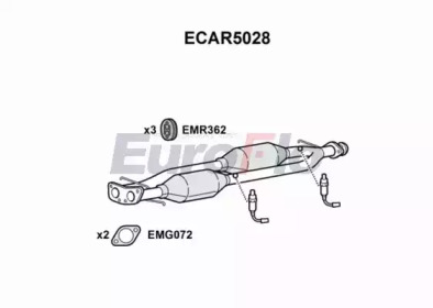 Катализатор EuroFlo ECAR5028