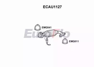 Катализатор EuroFlo ECAU1127