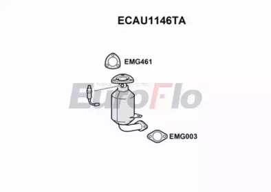 Катализатор EuroFlo ECAU1146TA