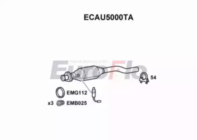 Катализатор EuroFlo ECAU5000TA