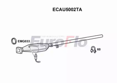 Катализатор EuroFlo ECAU5002TA