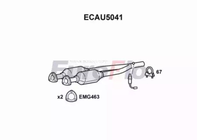 Катализатор EuroFlo ECAU5041