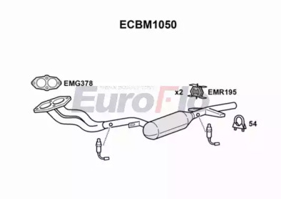 Катализатор EuroFlo ECBM1050