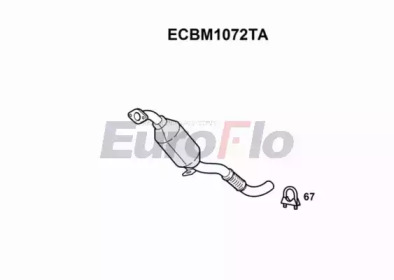 Катализатор EuroFlo ECBM1072TA