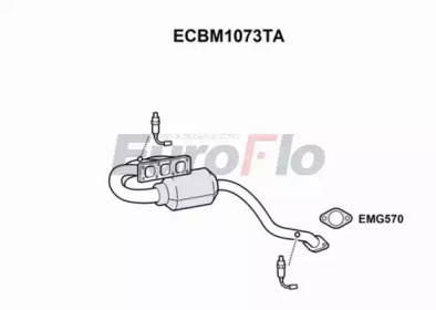 Катализатор EuroFlo ECBM1073TA