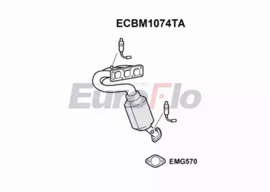 Катализатор EuroFlo ECBM1074TA