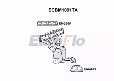 Катализатор EuroFlo ECBM1091TA