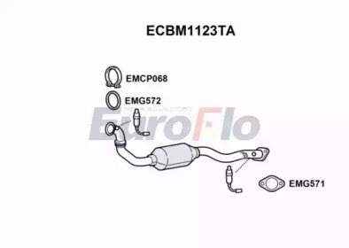 Катализатор EuroFlo ECBM1123TA