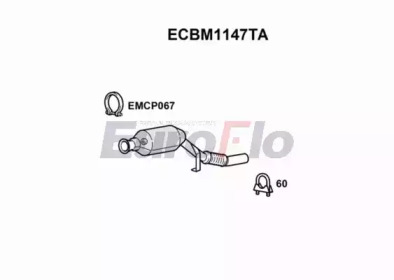 Катализатор EuroFlo ECBM1147TA