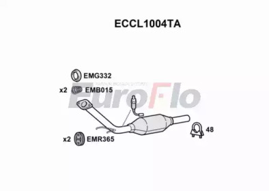 Катализатор EuroFlo ECCL1004TA