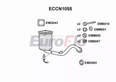 Катализатор EuroFlo ECCN1055