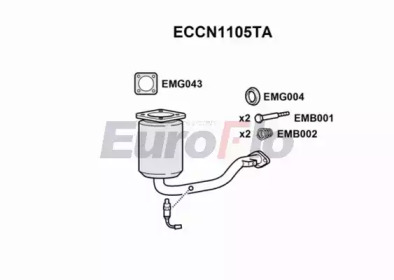 Катализатор EuroFlo ECCN1105TA