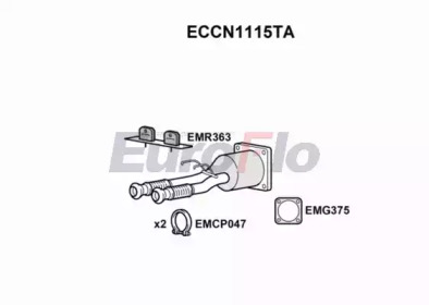 Катализатор EuroFlo ECCN1115TA