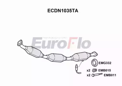 Катализатор EuroFlo ECDN1035TA