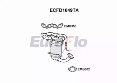 Катализатор EuroFlo ECFD1049TA