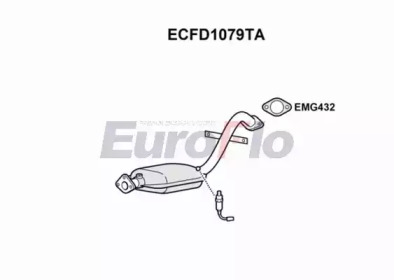 Катализатор EuroFlo ECFD1079TA