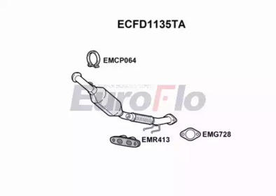 Катализатор EuroFlo ECFD1135TA