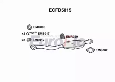 Катализатор EuroFlo ECFD5015
