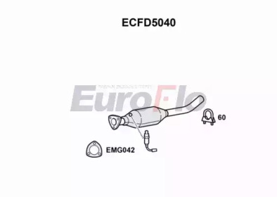 Катализатор EuroFlo ECFD5040