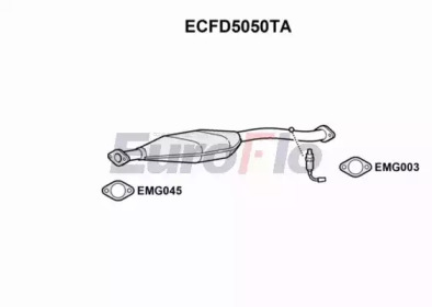 Катализатор EuroFlo ECFD5050TA