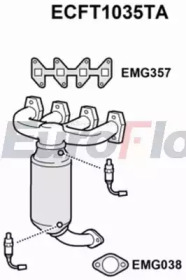 Катализатор EuroFlo ECFT1035TA