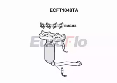 Катализатор EuroFlo ECFT1048TA