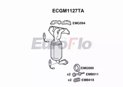 Катализатор EuroFlo ECGM1127TA