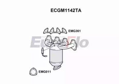 Катализатор EuroFlo ECGM1142TA