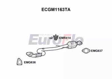 Катализатор EuroFlo ECGM1163TA