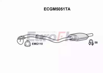 Катализатор EuroFlo ECGM5051TA