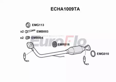 Катализатор EuroFlo ECHA1009TA