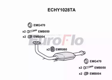 Катализатор EuroFlo ECHY1028TA