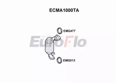 Катализатор EuroFlo ECMA1000TA