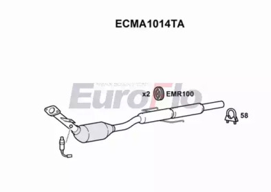 Катализатор EuroFlo ECMA1014TA