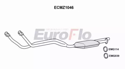 Катализатор EuroFlo ECMZ1046