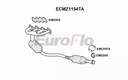 Катализатор EuroFlo ECMZ1154TA