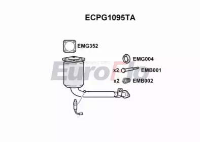 Катализатор EuroFlo ECPG1095TA