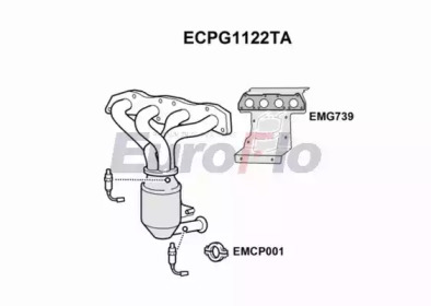 Катализатор EuroFlo ECPG1122TA