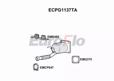 Катализатор EuroFlo ECPG1137TA