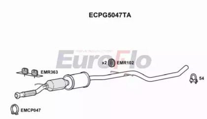 Катализатор EuroFlo ECPG5047TA