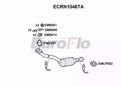 Катализатор EuroFlo ECRN1046TA