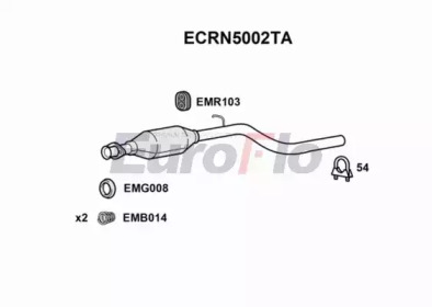 Катализатор EuroFlo ECRN5002TA